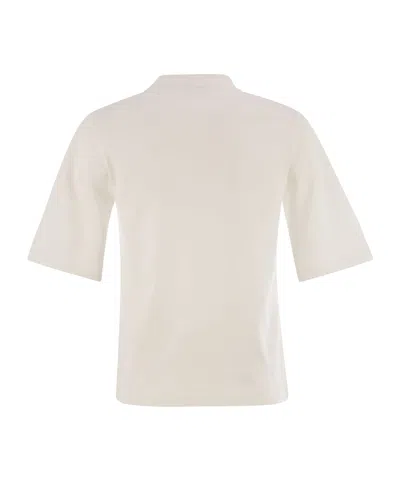 Peserico Cotton Blend Jersey T-shirt
