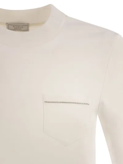 Peserico Cotton Blend Jersey T-shirt