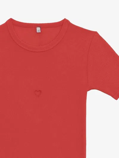 Baserange Basic T-shirt In Red