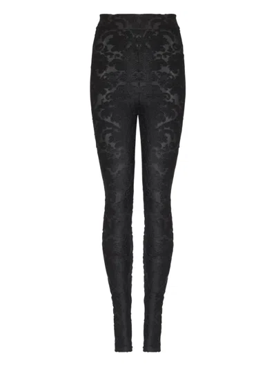 Balmain Baroque Jacquard Leggings
