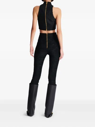 Balmain Baroque Jacquard Leggings
