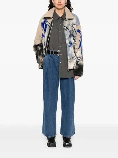 Ader Error Logo-patch Jeans