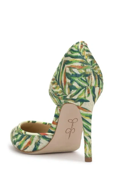 Jessica Simpson Prizma Half D'orsay Pointed Toe Pump