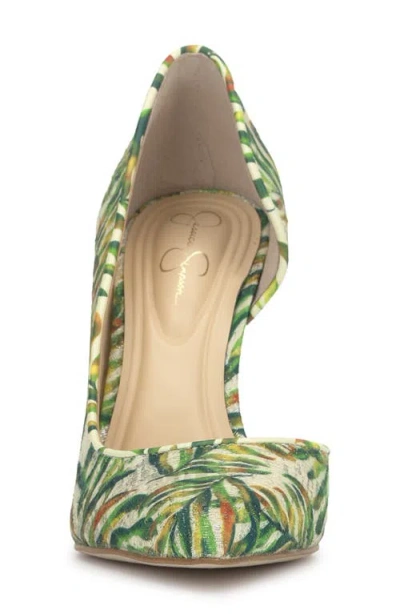 Jessica Simpson Prizma Half D'orsay Pointed Toe Pump