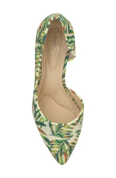 Jessica Simpson Prizma Half D'orsay Pointed Toe Pump