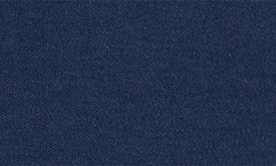 David Donahue Solid Interlock Cotton Polo In Blue