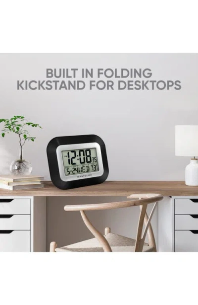 Westclox Digital Lcd Wall Clock