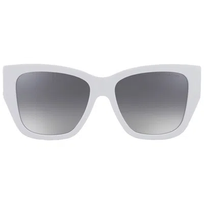 Marc Jacobs Grey Mirror Silver Butterfly Ladies Sunglasses Marc 695/s 0hym/ic 55