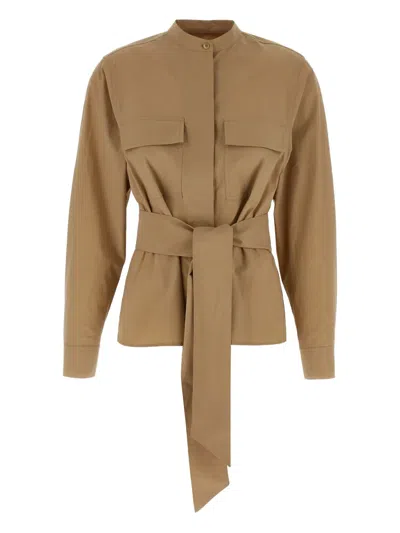 Max Mara Artu1234 Belted Utility Jacket