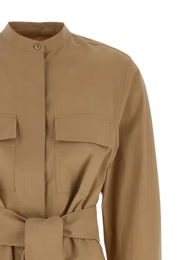 Max Mara Artu1234 Belted Utility Jacket