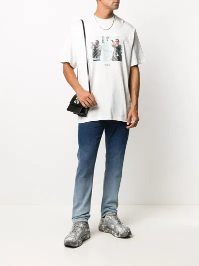 Throwback Lax T-shirt In White