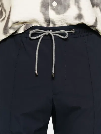 Corneliani Drawstring Straight-leg Trousers