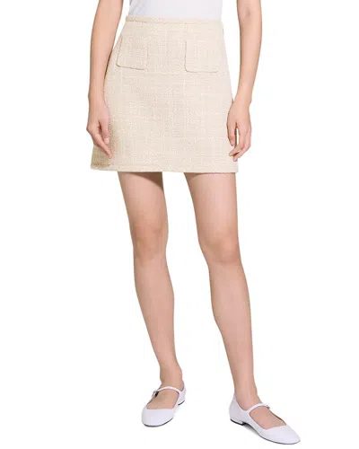 Theory Tweed Mini Skirt