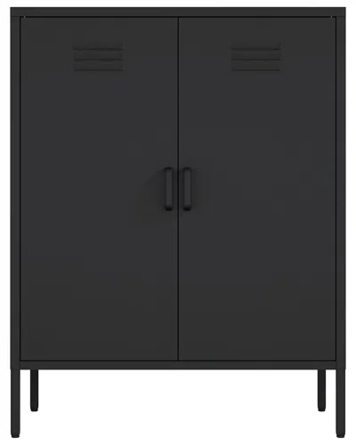 Manhattan Comfort Naomi 31.5" Modern 3-shelf Accent Cabinet