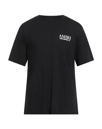 Amiri Tshirt Con Logo In Black