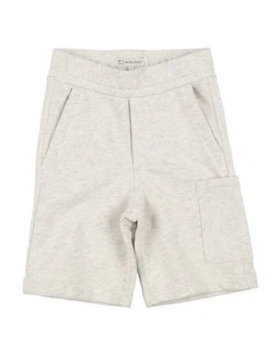 Woolrich Toddler Boy Shorts & Bermuda Shorts Light Grey Size 4 Organic Cotton