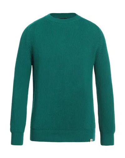 Liu •jo Man Man Sweater Emerald Green Size Xxl Acrylic, Virgin Wool