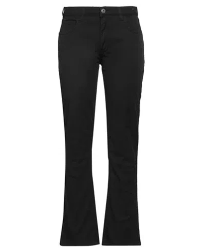 Re-hash Re_hash Woman Pants Black Size 32 Cotton, Elastane