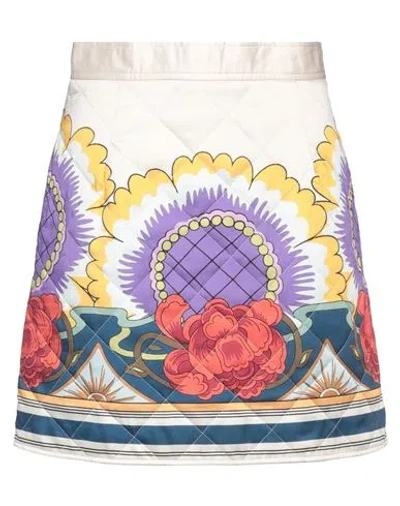 La Doublej La Double J Woman Mini Skirt Ivory Size M Polyester In White