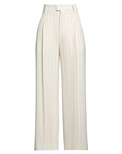 Isabel Marant Woman Pants Cream Size 8 Polyester, Recycled Polyester, Elastane