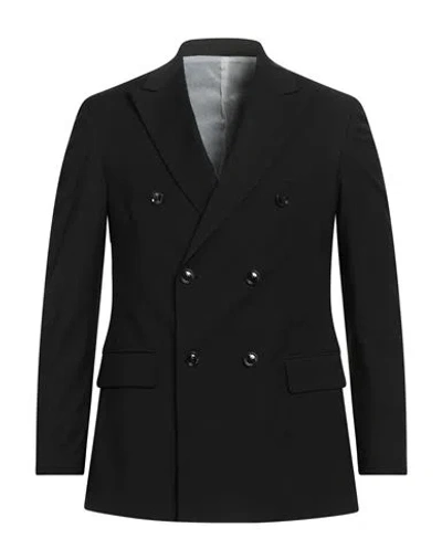 Liu •jo Man Man Blazer Black Size 42 Polyester, Viscose, Elastane