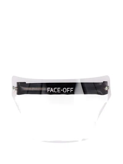 Face-off Transparent Visor In White