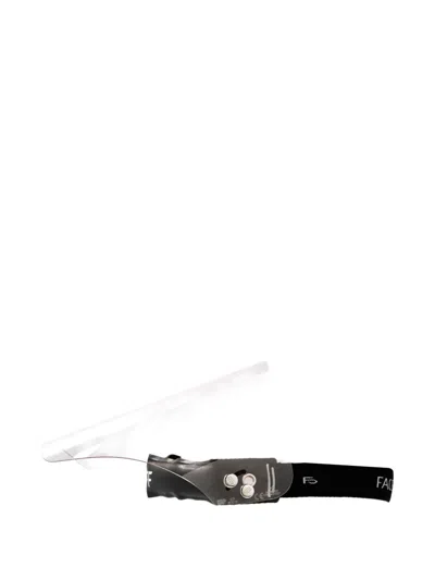Face-off Transparent Visor In White