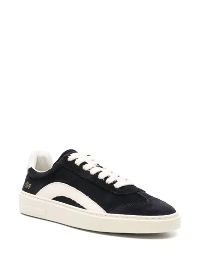 Dsquared2 Rider Suede Sneaker In White