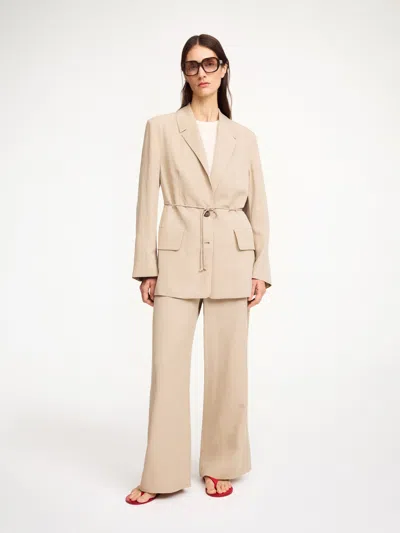 By Malene Birger Hilao Single-breasted Blazer In Tehina
