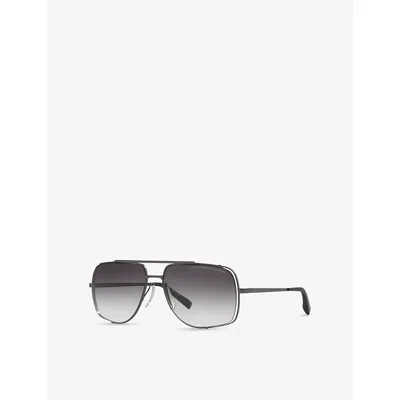 Dita Womens D4000449 Midnight Special Drx 2010 Square-frame Titanium Sunglasses