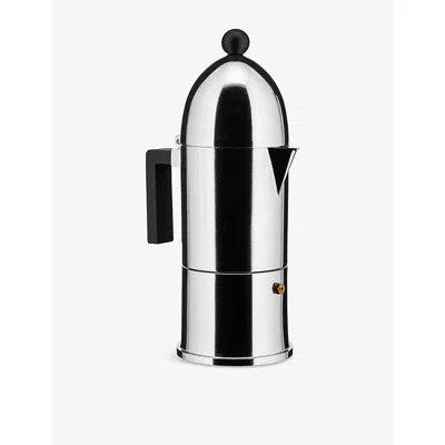 Alessi Silver La Cupola 6-cup Aluminium Espresso Maker