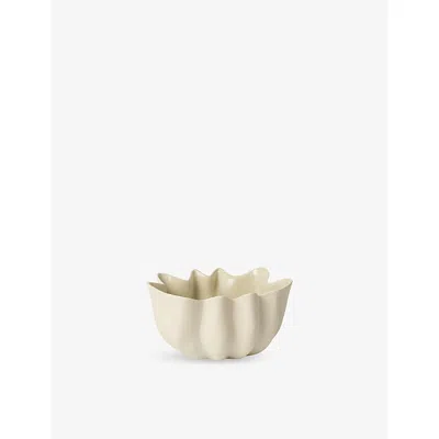 Ferm Living Off White Nium Stoneware Bowl 22cm