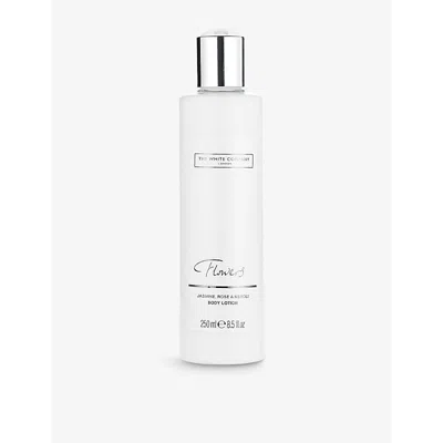The White Company No Colour Flowers Body Lotion 250ml In Transparent