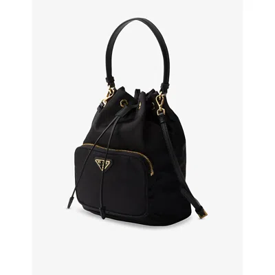 Prada Borsa A Secchiello Re-edition 1978 In Re-nylon Nero Donna