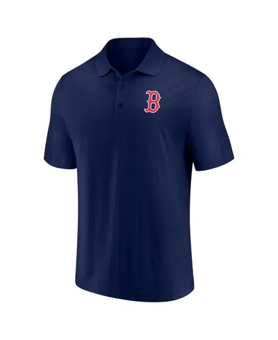 Fanatics Men's Navy Boston Red Sox Primary Logo Polo Shirt In Blue