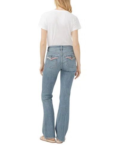 Silver Jeans Co. Women's Suki Mid-rise Curvy Fit Bootcut Jeans In Blue