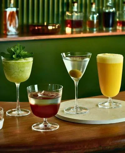 Nude Glass Bar/giani Short Cocktail Glass, Set Of 4