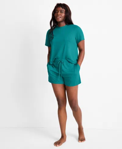 State Of Day Women's Relaxed-fit Drawstring Shorts, Exclusively At Macy's