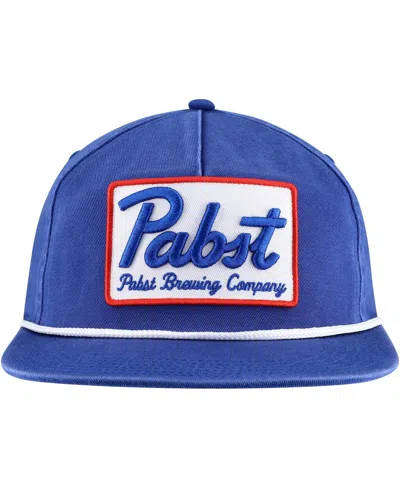 Lids Men's Blue Pabst Blue Ribbon Adjustable With Rope Golfer Hat