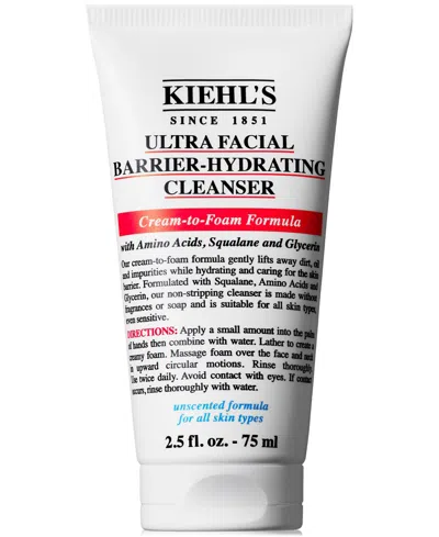 Kiehl's Since 1851 Ultra Facial Barrier-hydrating Cleanser In Transparent
