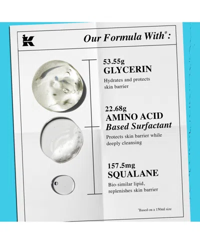 Kiehl's Since 1851 Ultra Facial Barrier-hydrating Cleanser In Transparent