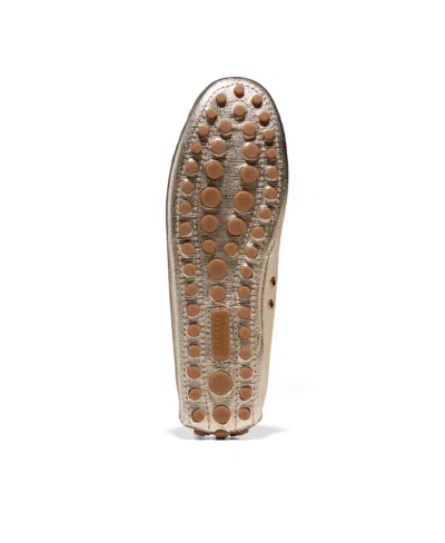 Cole Haan Women's Gissella Driving Loafer Flats In Gold