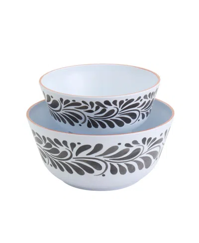 Infuse Melamine Serving Bowls, Set Of 2