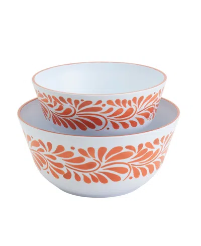 Infuse Melamine Serving Bowls, Set Of 2