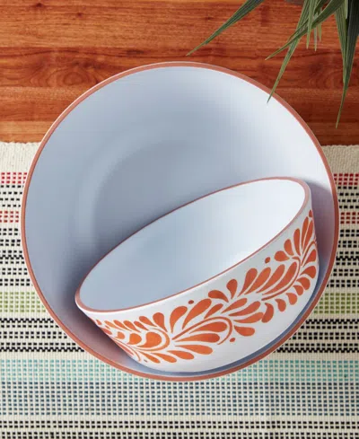 Infuse Melamine Serving Bowls, Set Of 2