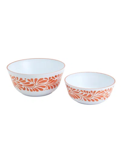 Infuse Melamine Serving Bowls, Set Of 2