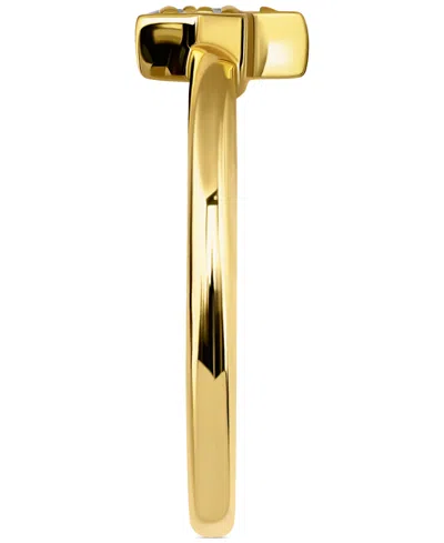 Giani Bernini Cubic Zirconia Star Adjustable Toe Ring In Sterling Silver (also In 18k Gold-plated Sterling Silver)