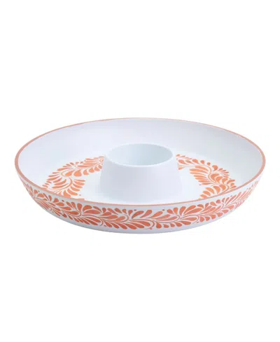 Infuse 16" Melamine Chip And Dip Platter