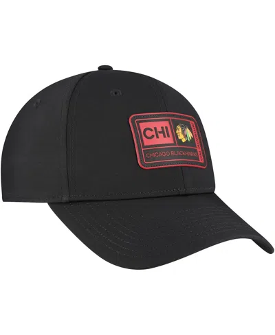 Fanatics Men's Black Chicago Blackhawks Training Camp Fitted Hat