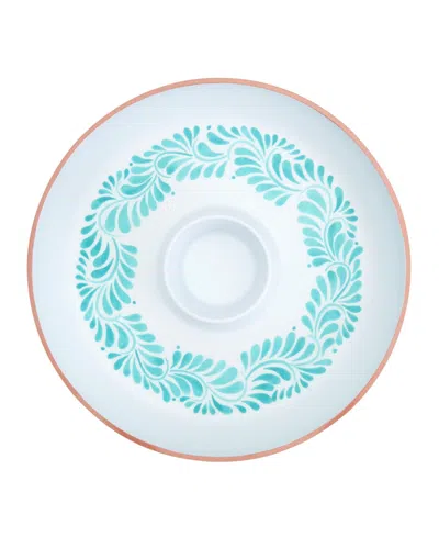 Infuse Melamine Chip & Dip Platter, 16"